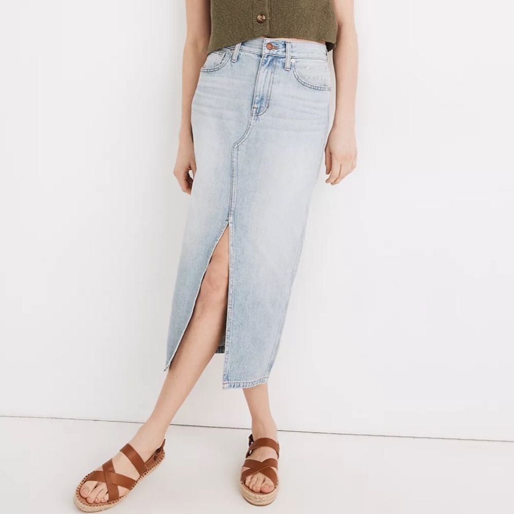 Madewell A-line Skirt (size 25)